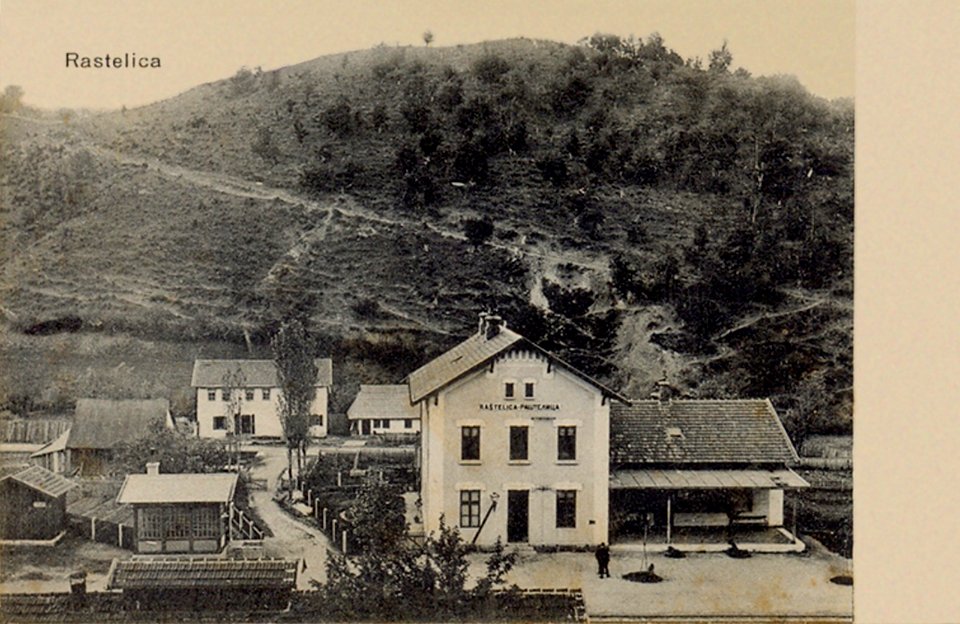 Narrow-Gauge-Railway Narentabahn Station-Rastelica