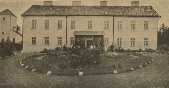 Narviliškaŭski zamak. Нарвілішкаўскі замак (E. Navicki, 1907)
