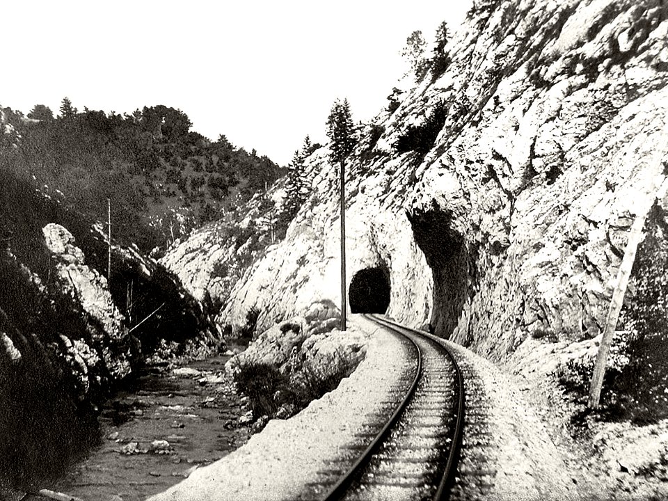 Narrow-Gauge-Railway Ostbahn Tunnel-No-11 West-of-Pale