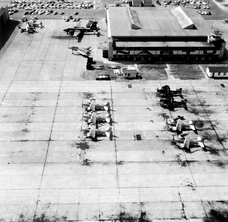 NAS Jacksonville NAR hangar 1958