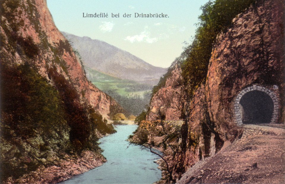 Narrow-Gauge-Railway Ostbahn Tunnels-No-67-66 South-of-Most-na-Drini