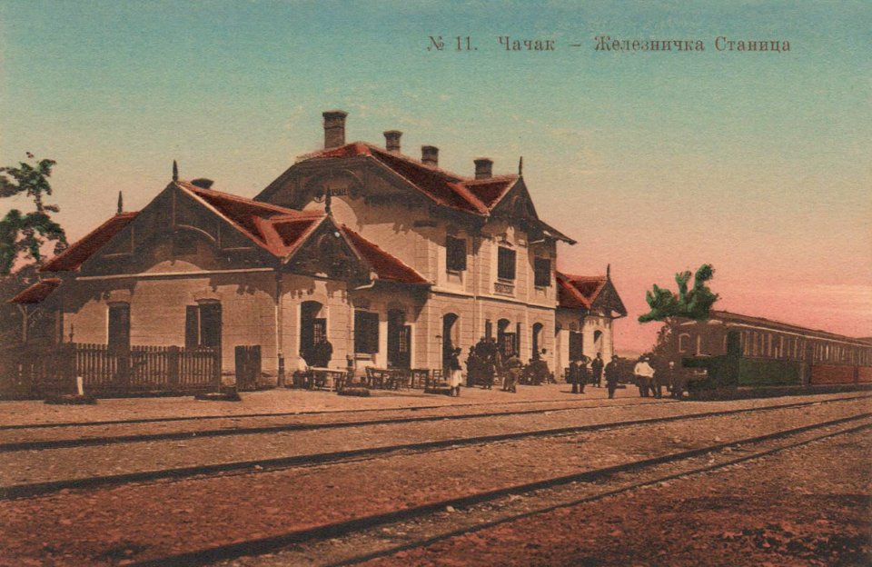 Narrow-Gauge-Railway Ostbahn-Extension Station-Cacak