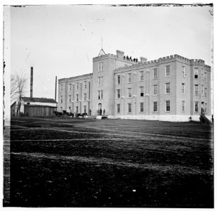 Nashville, Tenn. Hospital for Federal officers (Literary Department, University of Nashville; later Lindsley Hall, Peabody Normal College) LOC cwpb.02080