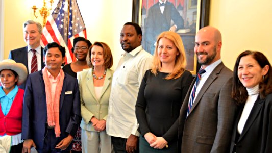 Nancy Pelosi Goldman prize 2016
