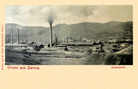 Narrow-Gauge-Railway Bosnabahn Ironworks-Zenica