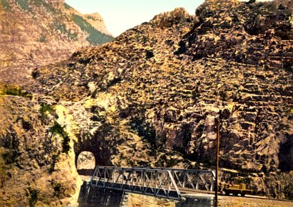 Narrow-Gauge-Railway Narentabahn Bridge Tunnel Grabovica