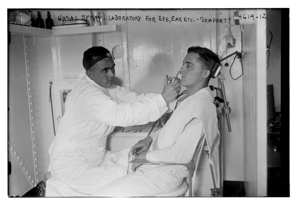 Nasal Spray - Laboratory for eye, ear, etc - COMFORT LCCN2014707182