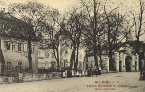 Nassau (Lahn), Rheinland-Pfalz - Schloss und Geburtshaus des Freiherrn vom und zum Stein (Zeno Ansichtskarten)
