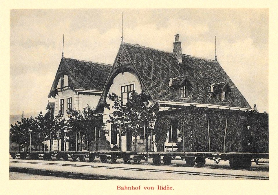 Narrow-Gauge-Railway Narentabahn Station-Ilidza