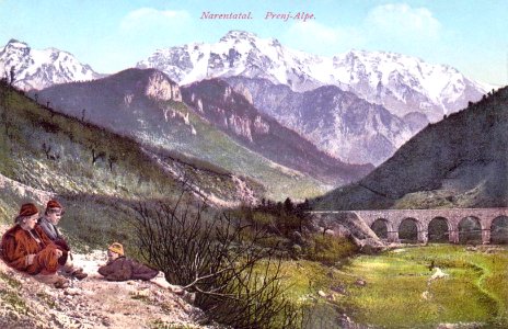 Narrow-Gauge-Railway Narentabahn Viaduct-Glogosnica