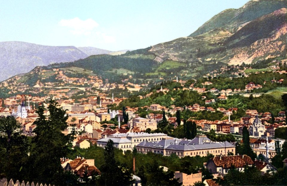 Narrow-Gauge-Railway Ostbahn Sarajevo View