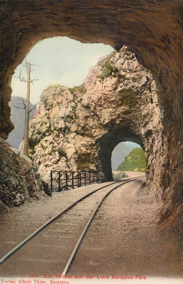 Narrow-Gauge-Railway Ostbahn Tunnel-No-7 West-of-Pale