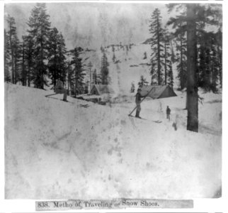 Metho(d) of traveling on snow shoes LCCN2002720102