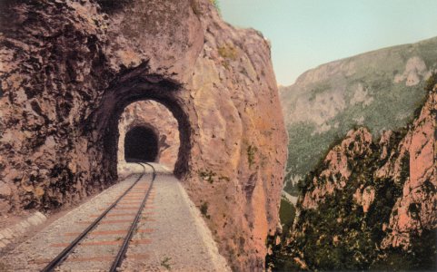 Narrow-Gauge-Railway Ostbahn Tunnels-No-7-6 West-of-Pale