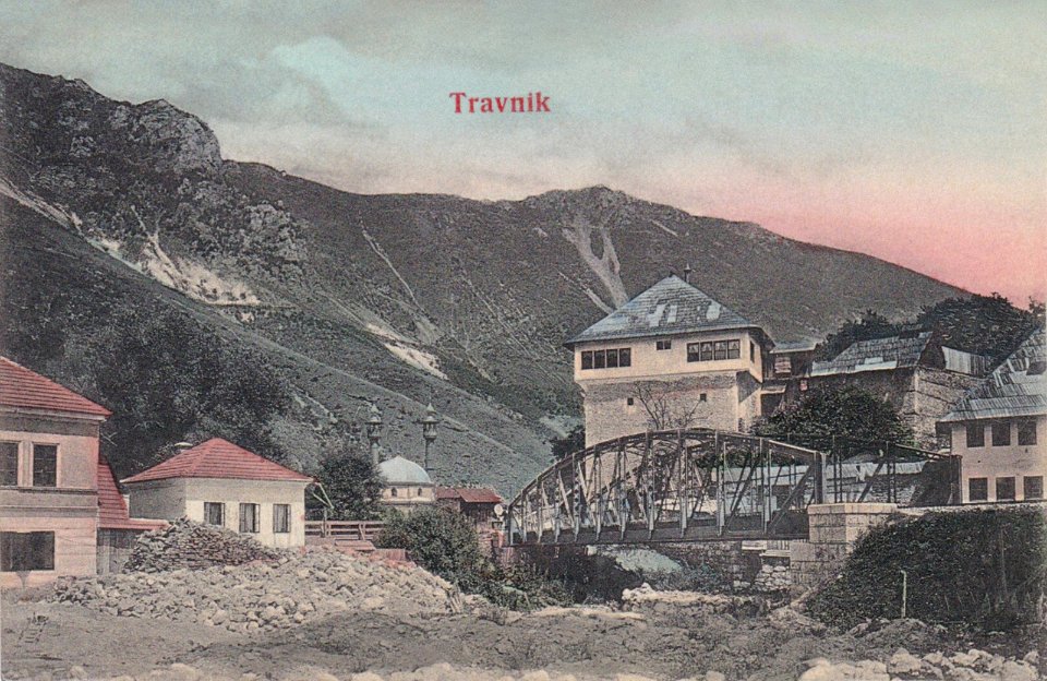 Narrow-Gauge-Railway Spalatobahn Travnik Bridge-Lasva