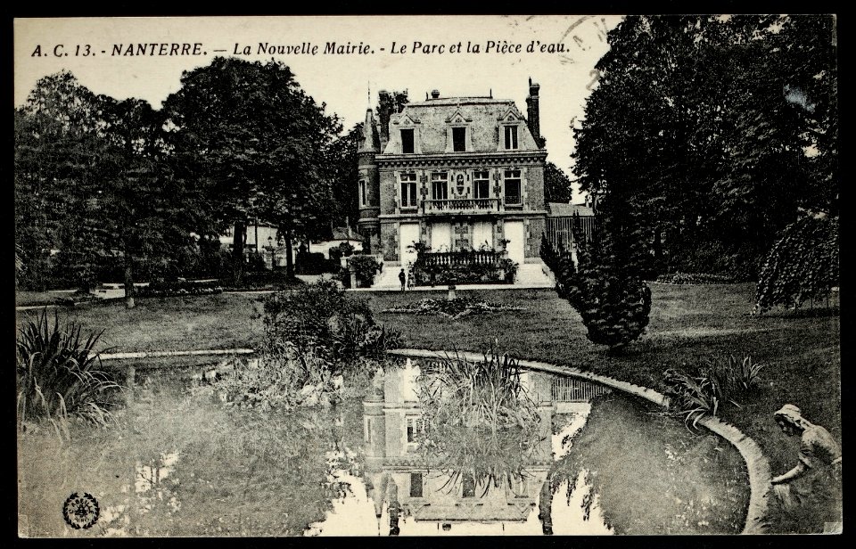 Nanterre.Nouvelle Mairie.Parc