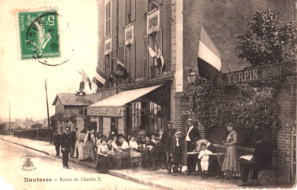 Nanterre.Route de Charles X.Maison Turpin