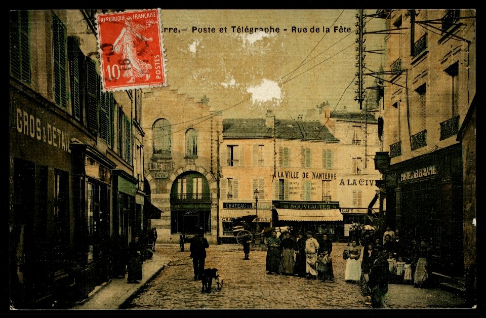 Nanterre.Rue de la Fête