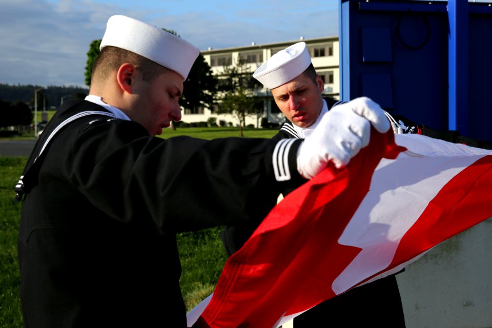 NASWI flag raising ceremony 160425-N-DC740-002
