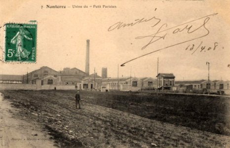 Nanterre.Usine du Petit Parisien