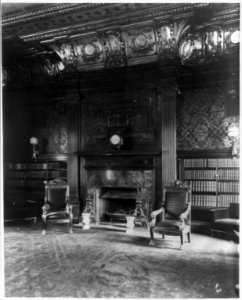 Metropolitan Club library mantel, (New York, N.Y.) LCCN2002698762
