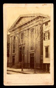 Methodist Episcopal Church, Washington Street, Brooklyn - Stacy 691 B'way. LCCN2016653298 photo