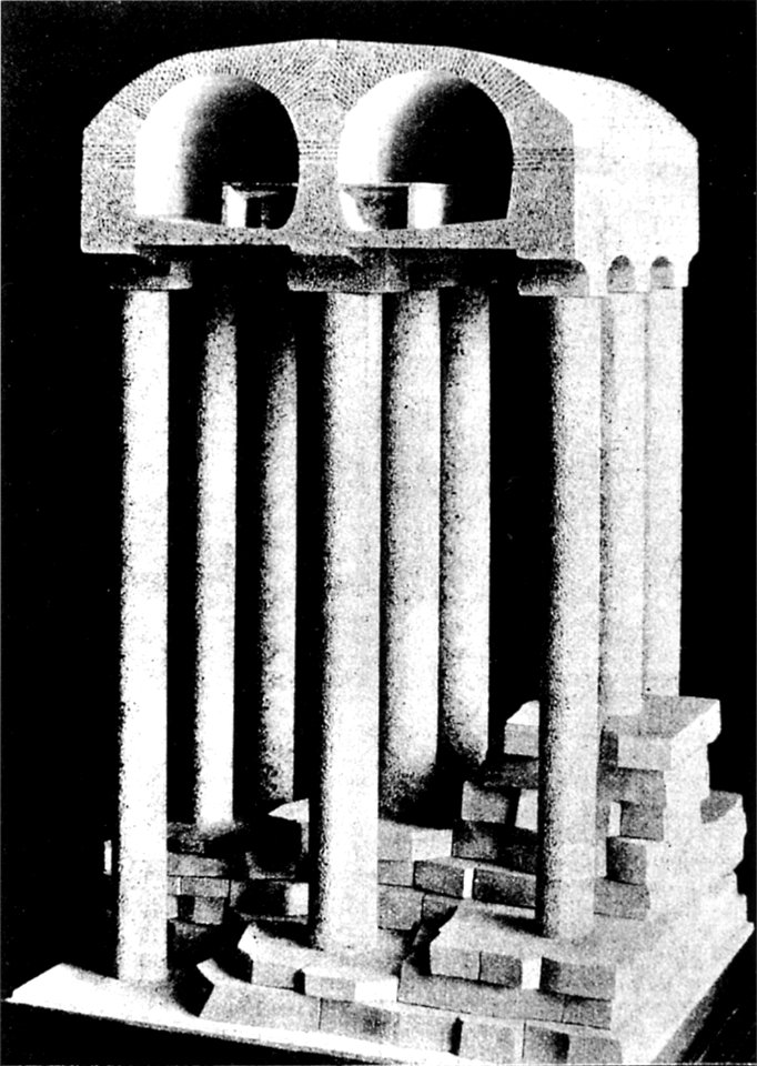 Metro de Paris - Ligne 7 - Maquette viaduc souterrain station Danube