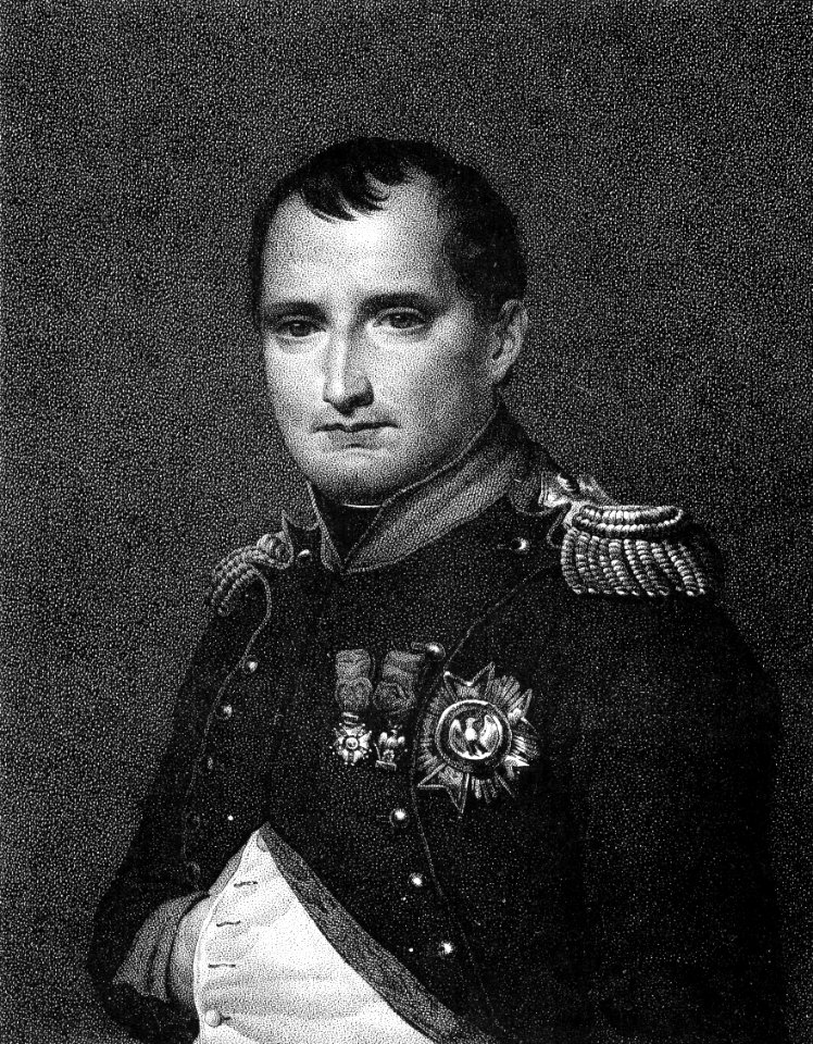 Napoleon Bonaparte Lithografie von Louis Kramp ca1825