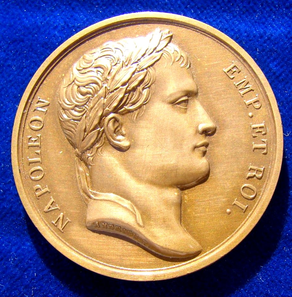 Napoleonic Wedding Medal Fontainebleau 1807, obverse