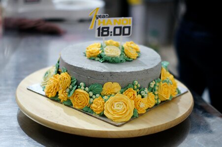 Cake buttercream flower