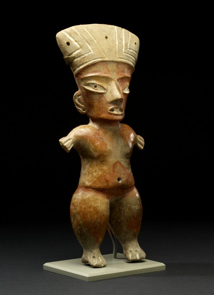 Mexican - Female Figure - Walters 20092050 - Three Quarter Right