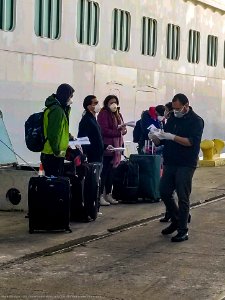 Mexican Crew Members on the Celebrity Eclipse return home to Mexico - 49740084487