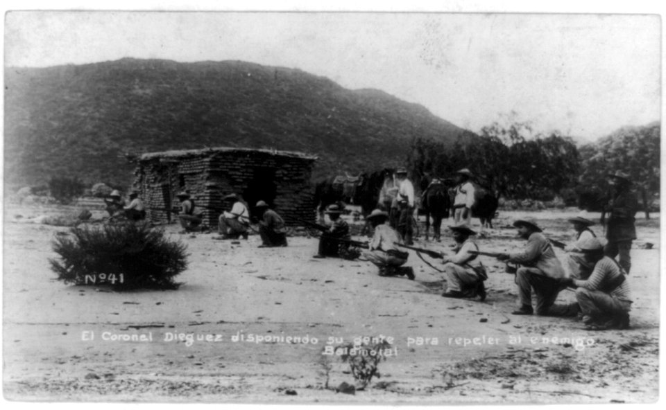 Mexican Revolution- El Coronal Dieguez disponindo ... Balamotal LCCN2002718465