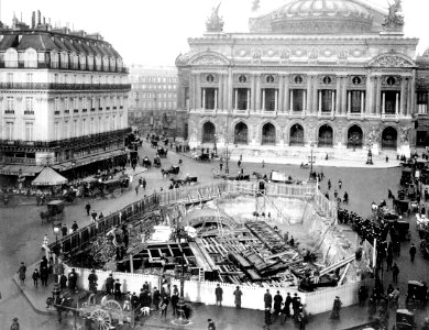 Metro de Paris - Ouvrage superposition Opera 01 photo