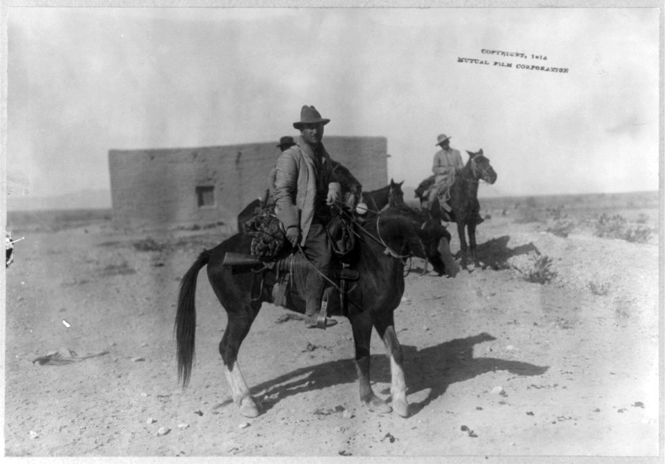 Mexican War, 1914- Rebel leader on horseback LCCN2003655571