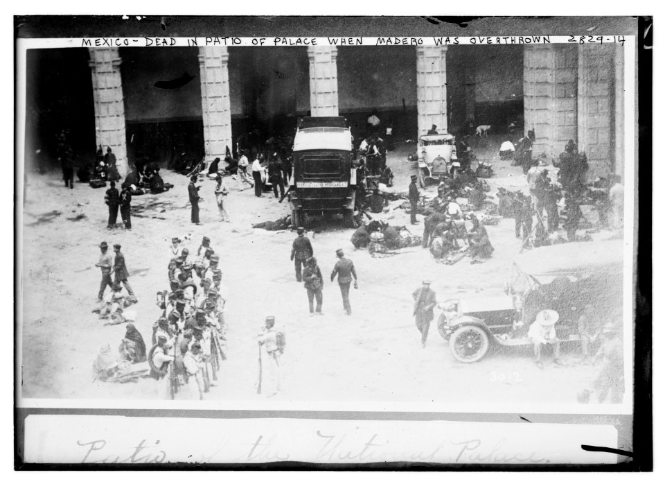 Mexico - dead in patio of palace when Madero was overthrown LCCN2014694268