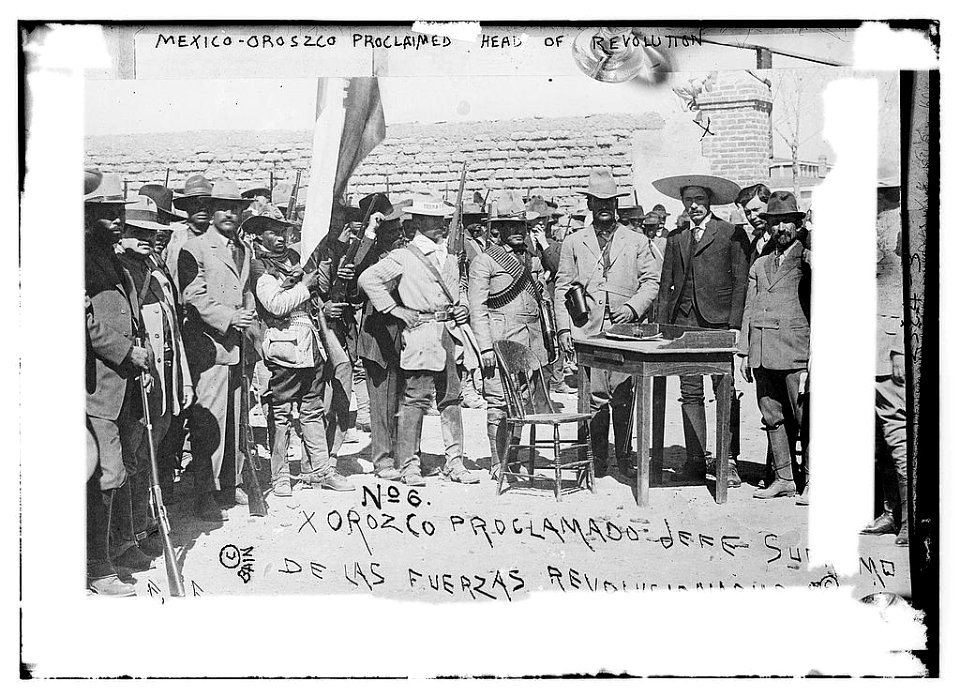 Mexico - Oroszco proclaimed head of revolution (LOC)