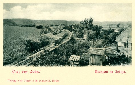 Narrow-Gauge-Railway Bosnabahn Station-Doboj (3)