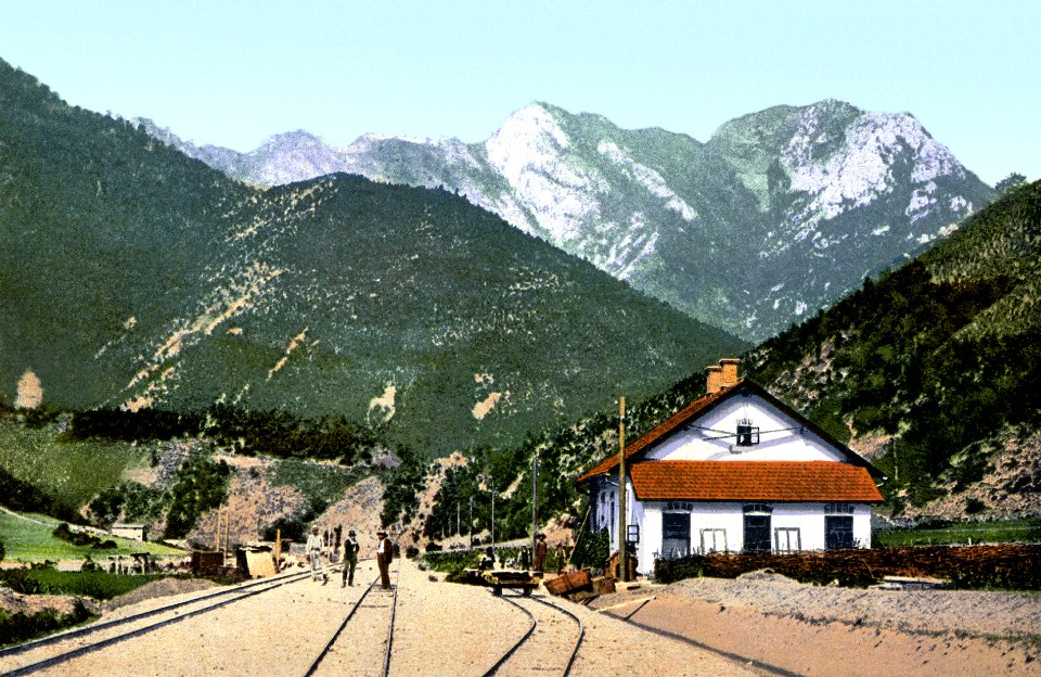 Narrow-Gauge-Railway Narentabahn Station-Rama