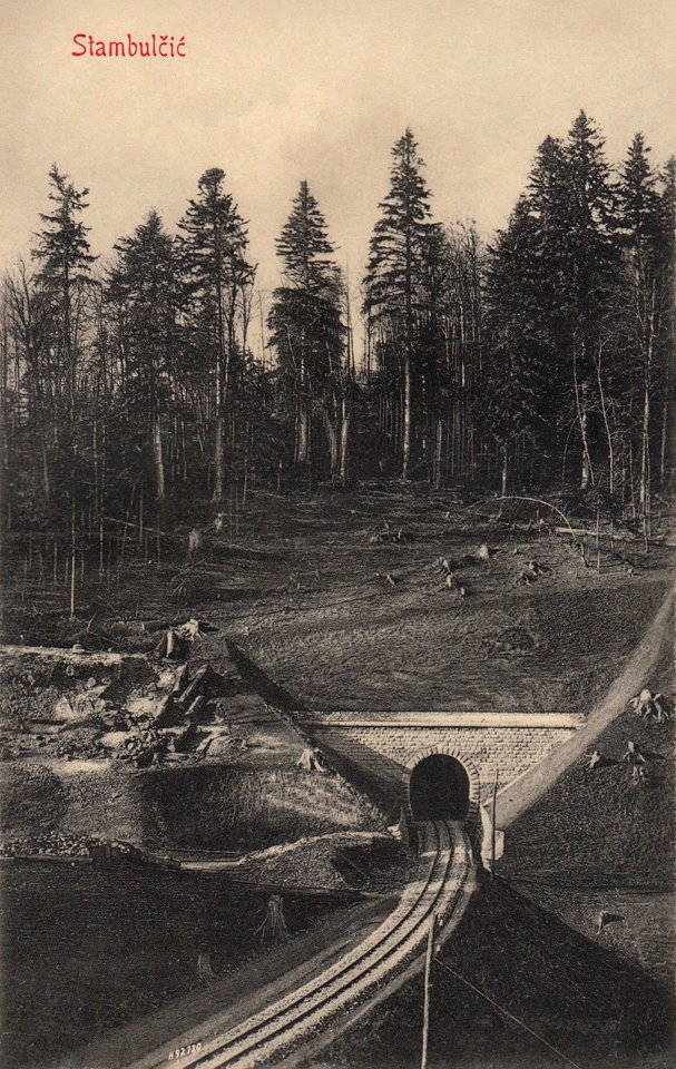 Narrow-Gauge-Railway Ostbahn Tunnel-No-13 East-of-Stambulcic