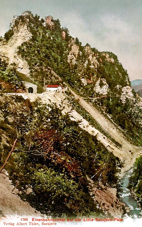 Narrow-Gauge-Railway Ostbahn Tunnel-No-8 West-of-Pale