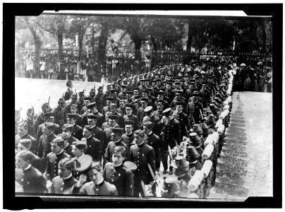 MEXICO. CADETS OF MILITARY ACADEMY AT CHAPULTEPEC. COPY LCCN2016864308