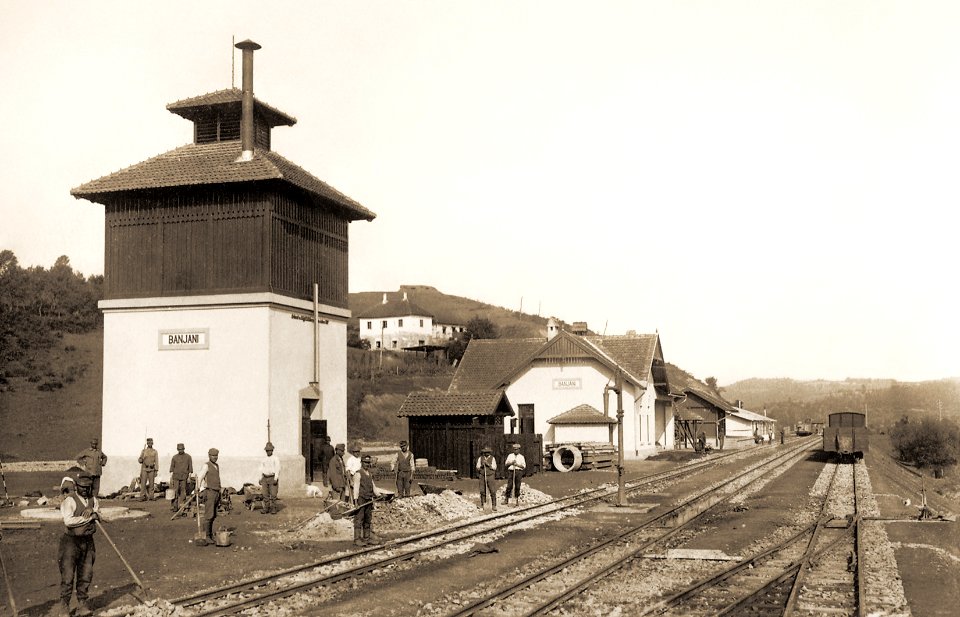 Narrow-Gauge-Railway Ostbahn-Extension Station-Banjani