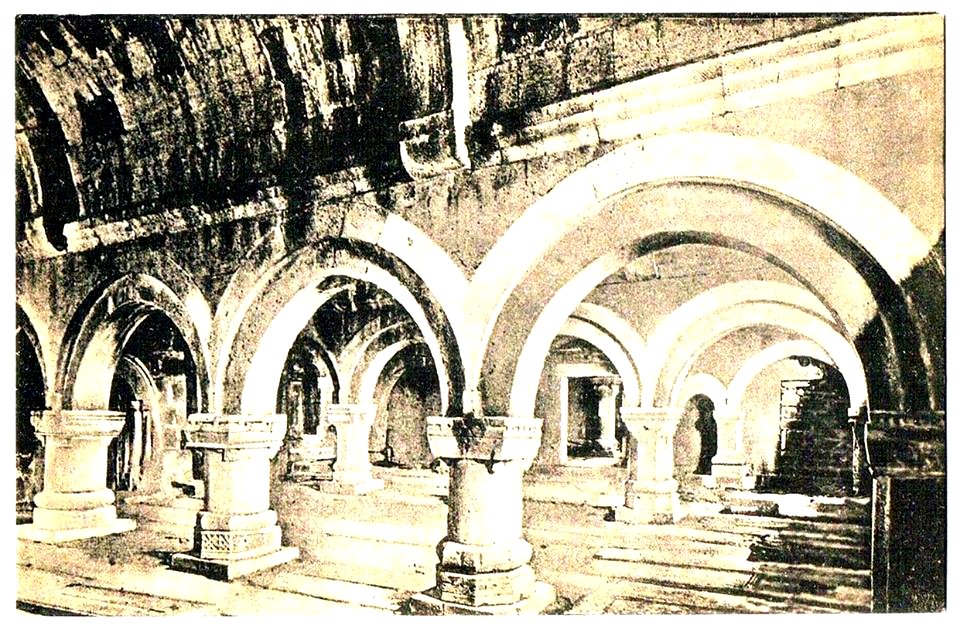 Nartex of the 10th century Church of St. Mary of the Sanahin Monastery