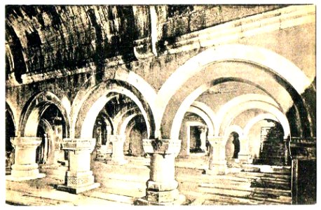 Nartex of the 10th century Church of St. Mary of the Sanahin Monastery photo
