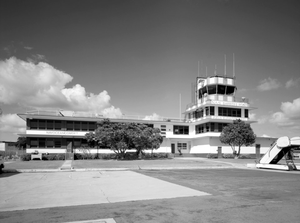 NAS Barbers point control tower 1990s