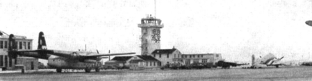 NAS Fallon control tower in 1949