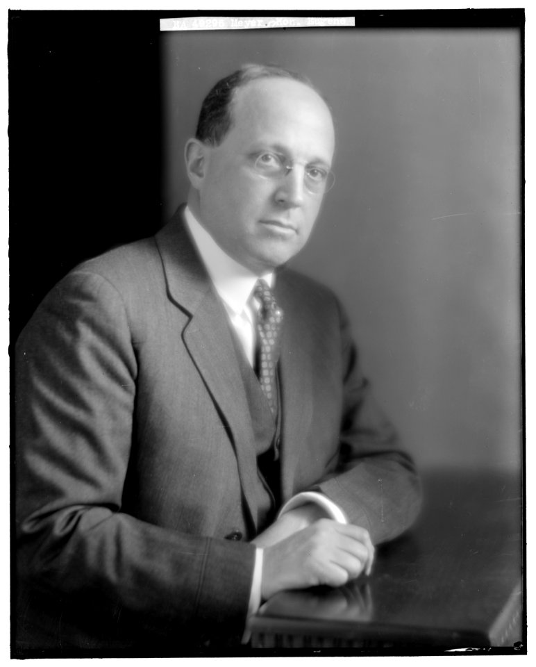 MEYER, EUGENE. HONORABLE LCCN2016860091