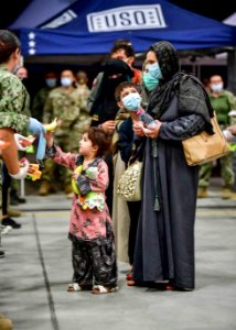 NAS Sigonella receives Afghan evacuees 210822-N-NI474-2299
