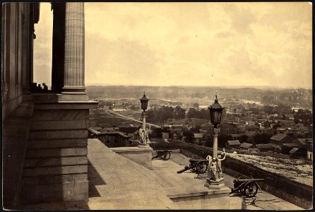 Nashville, Tennessee, view from the capitol, 1864 - NARA - 533376 photo